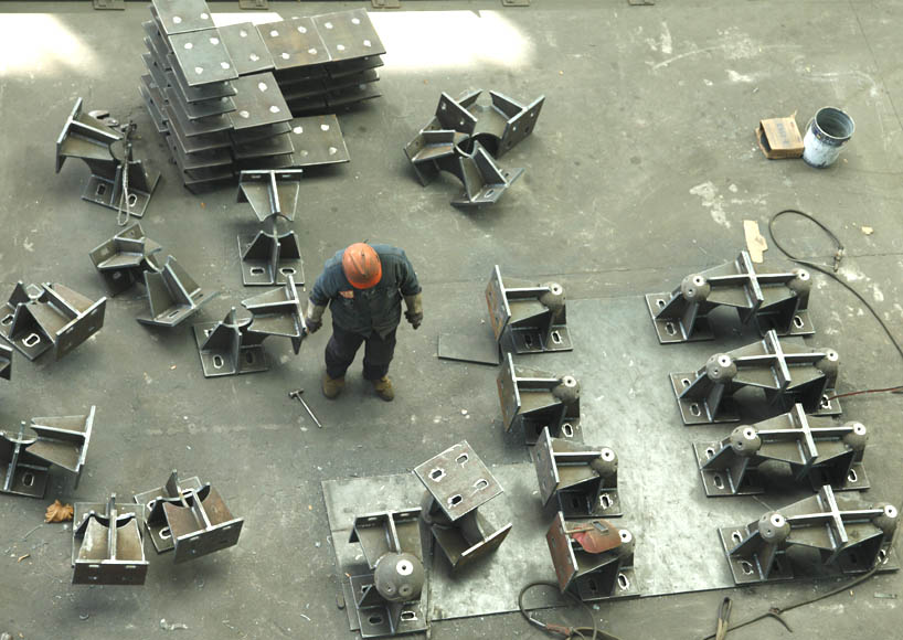 陇南煤棚网架双向支座