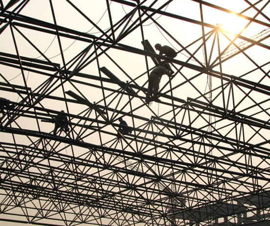 陇南厂房网架安装